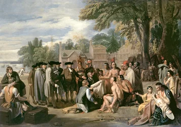 William Pennin sopimus intiaanien kanssa marraskuussa 1683, 1771-72